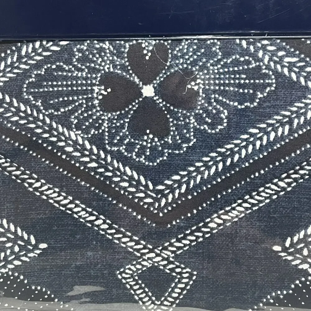 Ralph Lauren Francois FULL/QUEEN Navy Pattern Duvet Cover ~ New - Picture 7 of 10